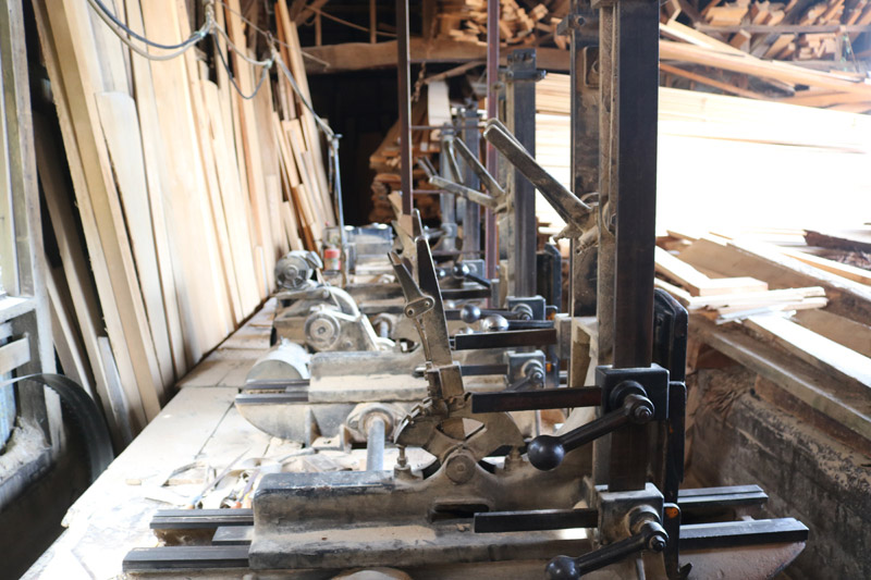 良質な国産木材 送材車